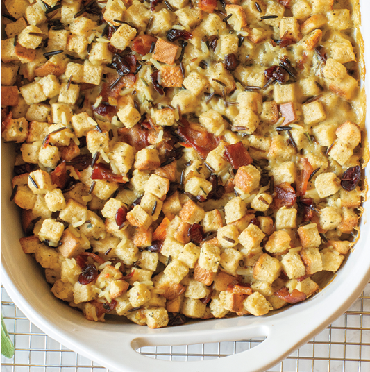 Creamy Wild Rice Stuffing