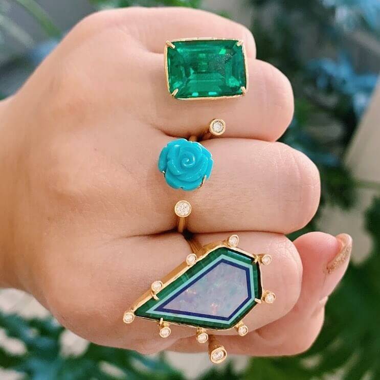 Jessica Kiraly Jewelry - gemstone rings