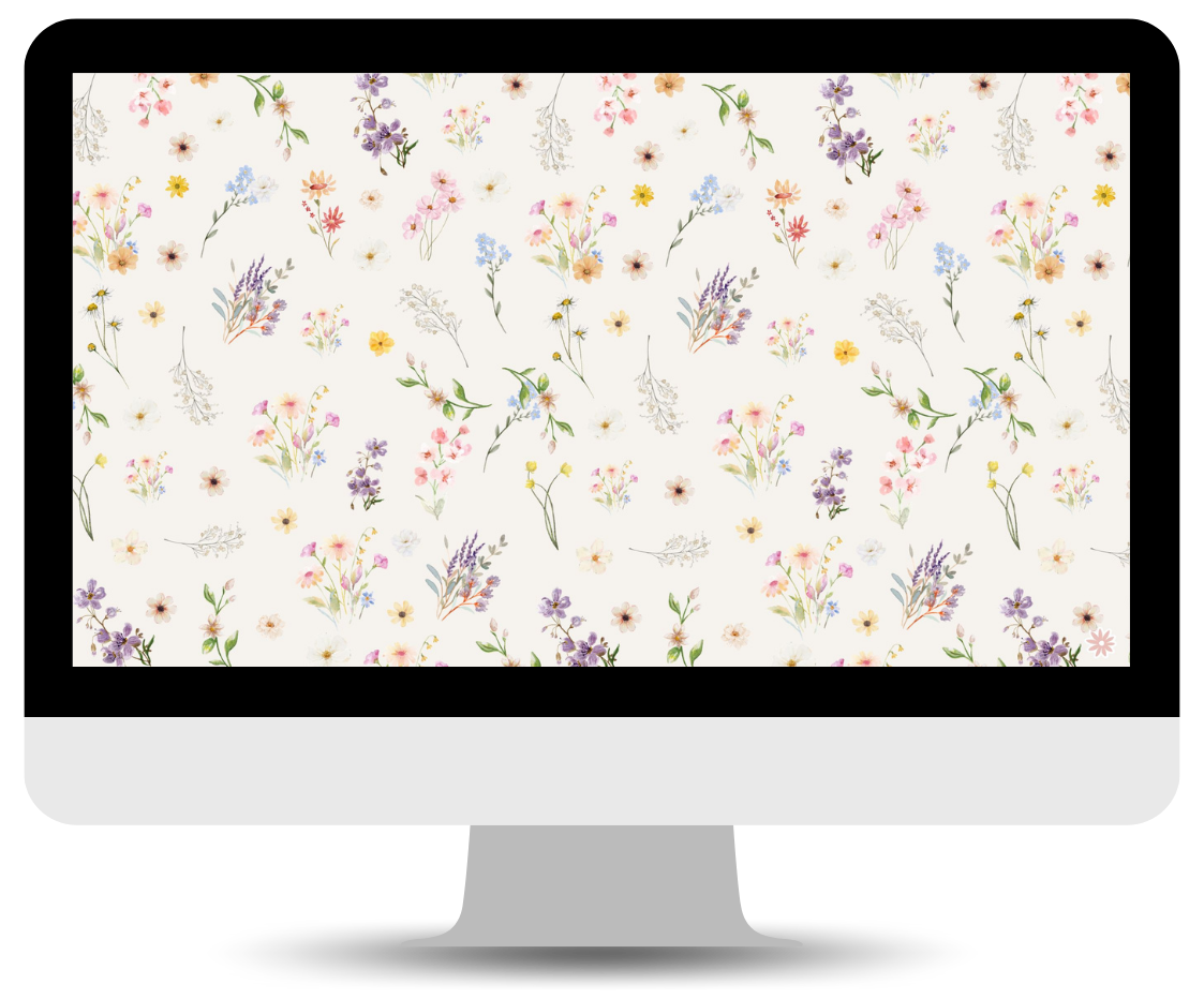 pressed petals flowers desktop wallpaper