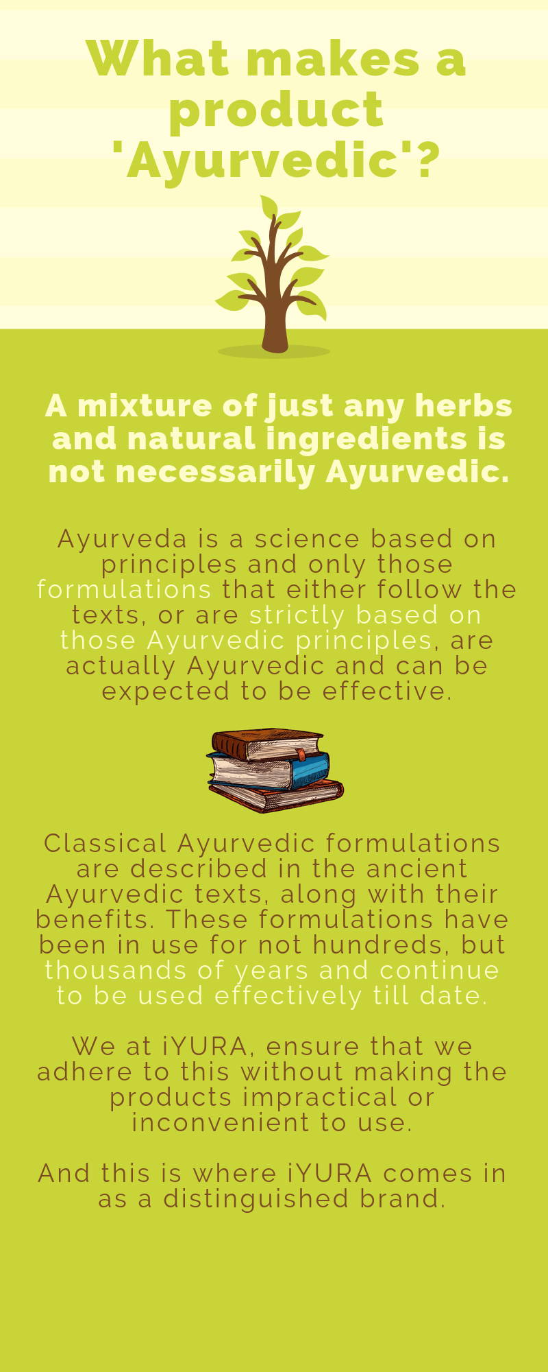 What makes a product Ayurvedic?