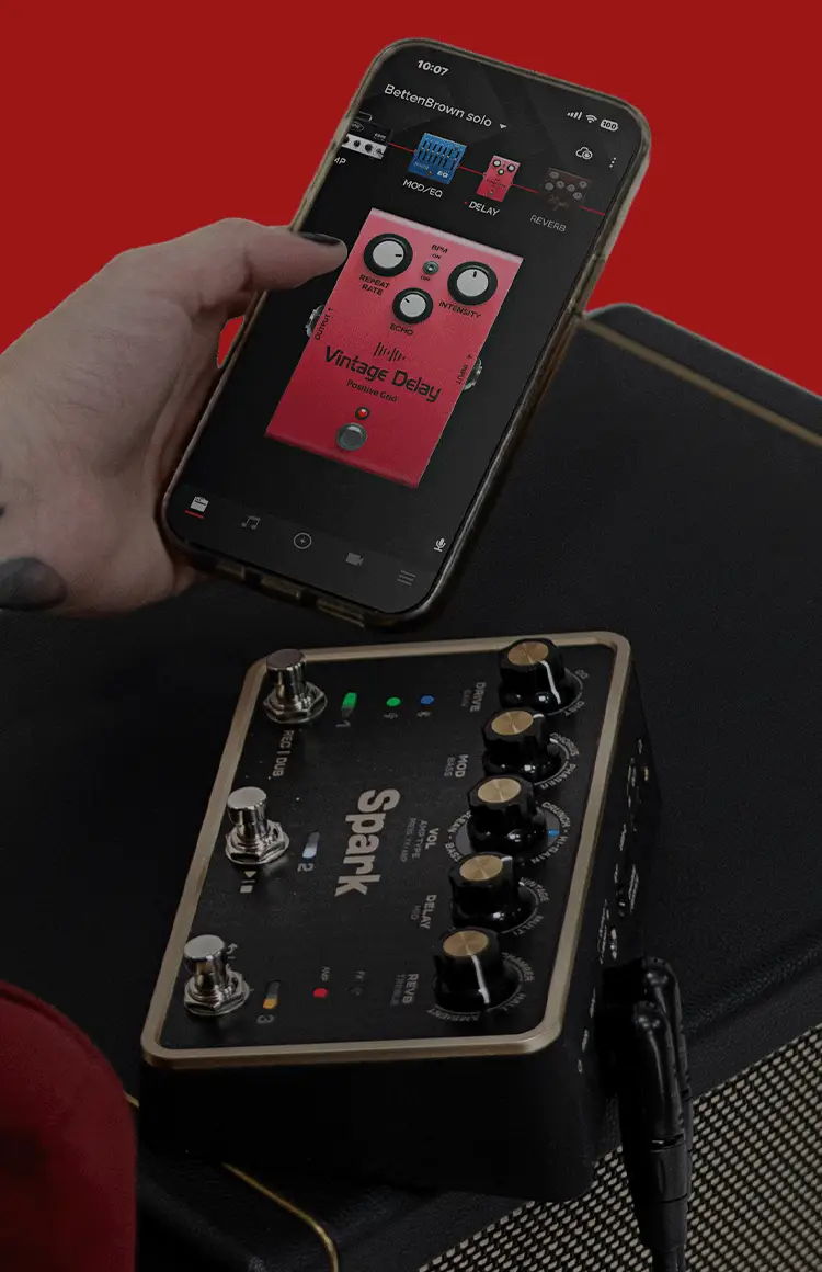Positive Grid Spark Pedal out now - Andertons Music Co.