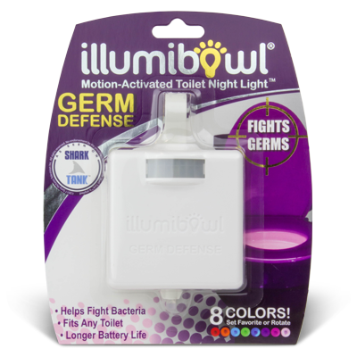 IllumiBowl Toilet Projector Night Light Motion Activated Image Projector Light Fluxmeta Ltd 