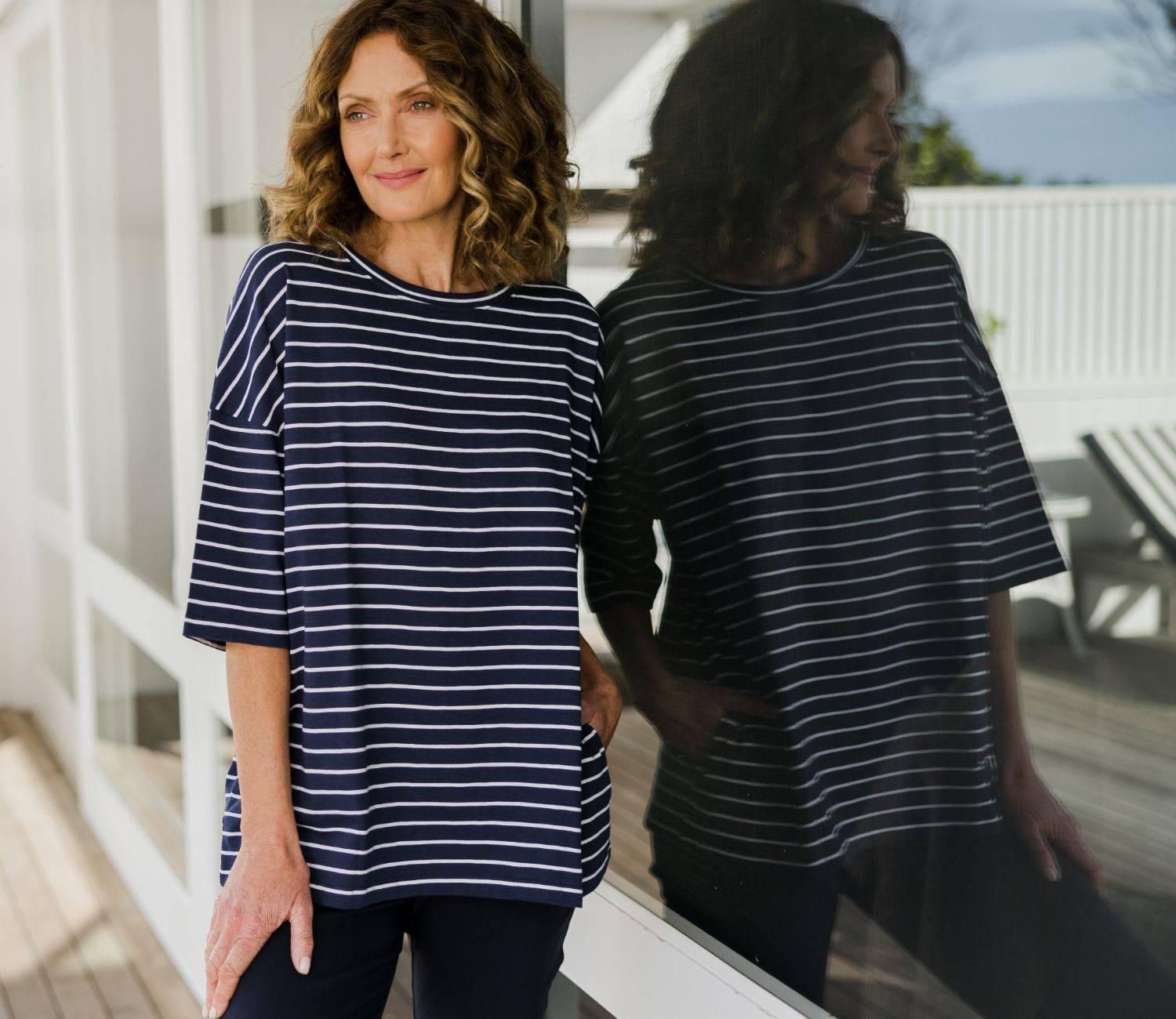 the-striped-elbow-length-tee