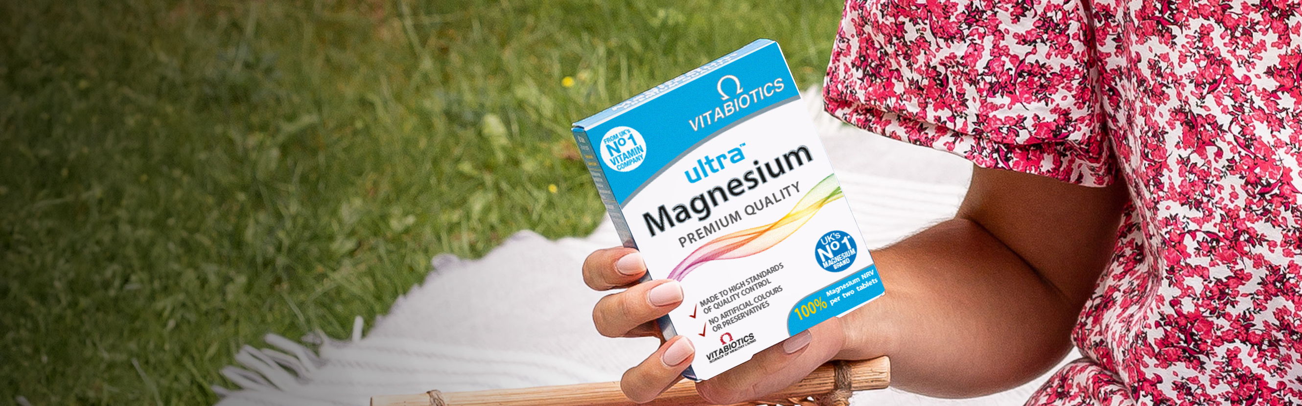  When it comes to your health and wellbeing, Magnesium matters. It contributes to normal psychological function. It helps maintain energy release from food. And it’s there in Ultra Magnesium – two tablets for 100% of your Nutrient Reference Value. 