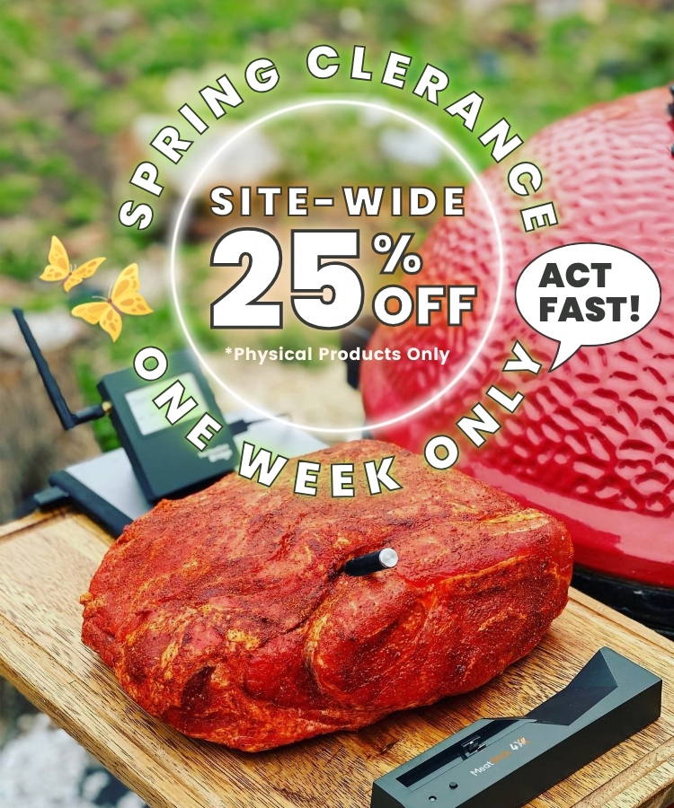 The MeatStick Wireless Meat Thermometer: Spring Clearance Sale with Site-Wide 25% Off, Save Big Now!