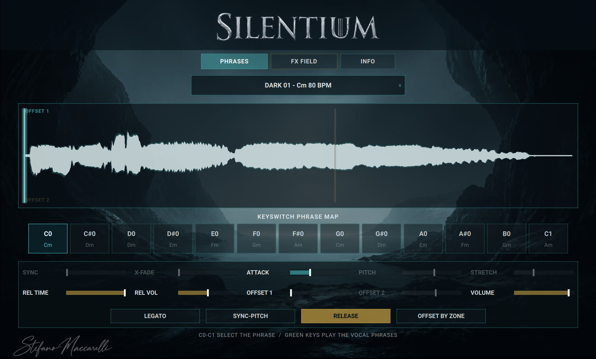 Zero-G Elements Silentium Phrases GUI