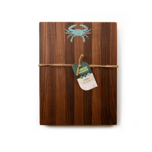 Crab Stone Inlay Cutting Board