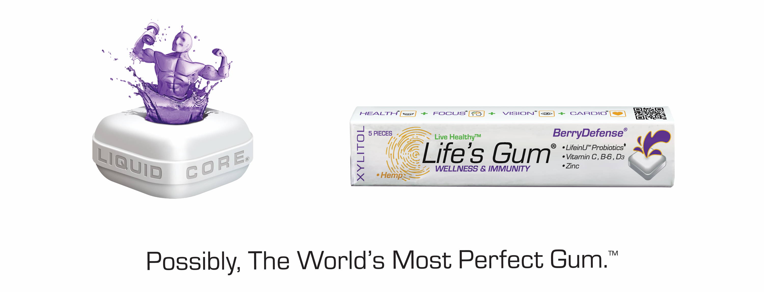 Life's Gum BerryDefense Immunity Supplement