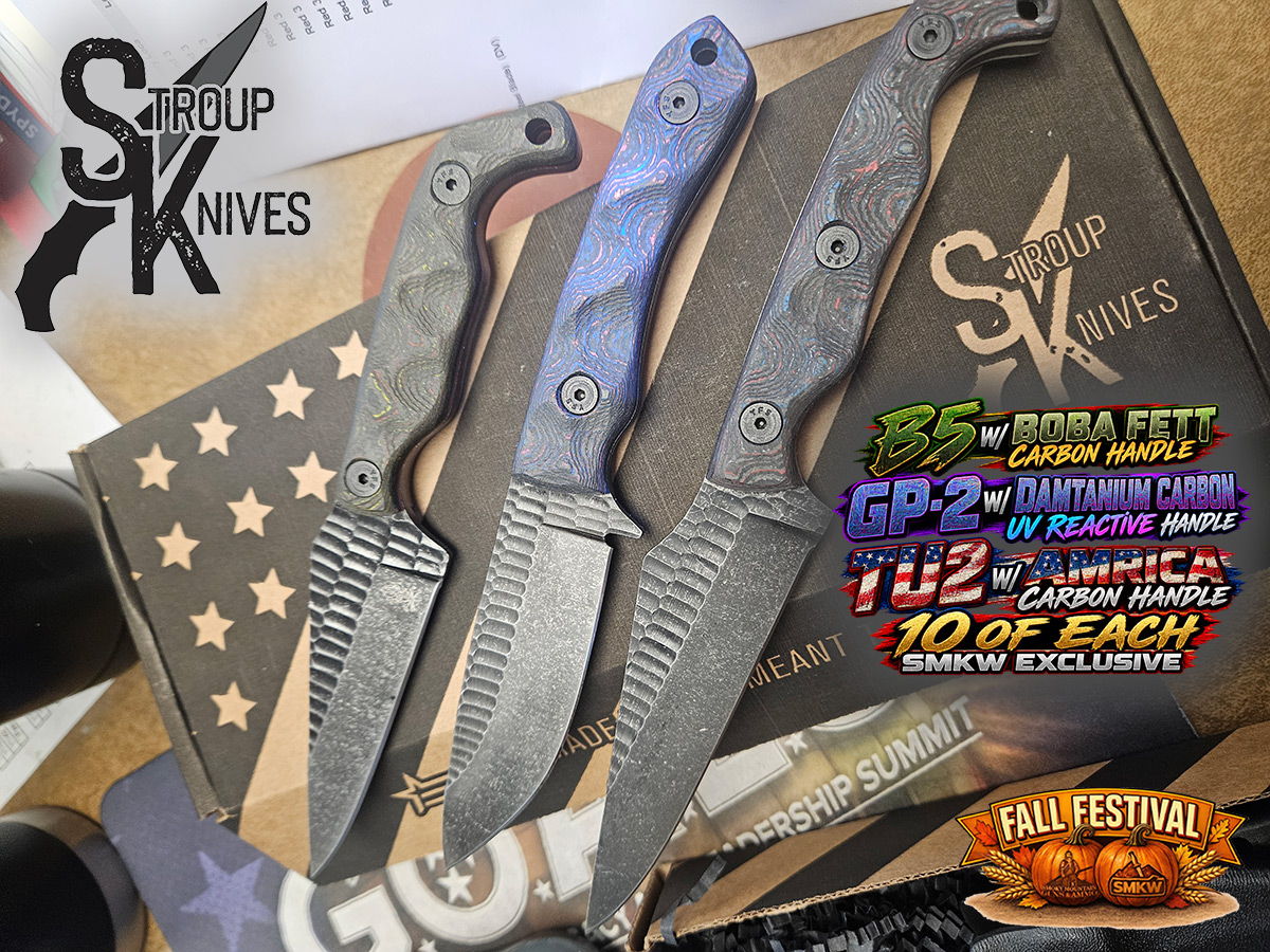 Fall Festival Exclusive Stroup Knives