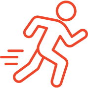 Pre-Workout Running Icon