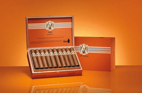Box of AVO XO cigars