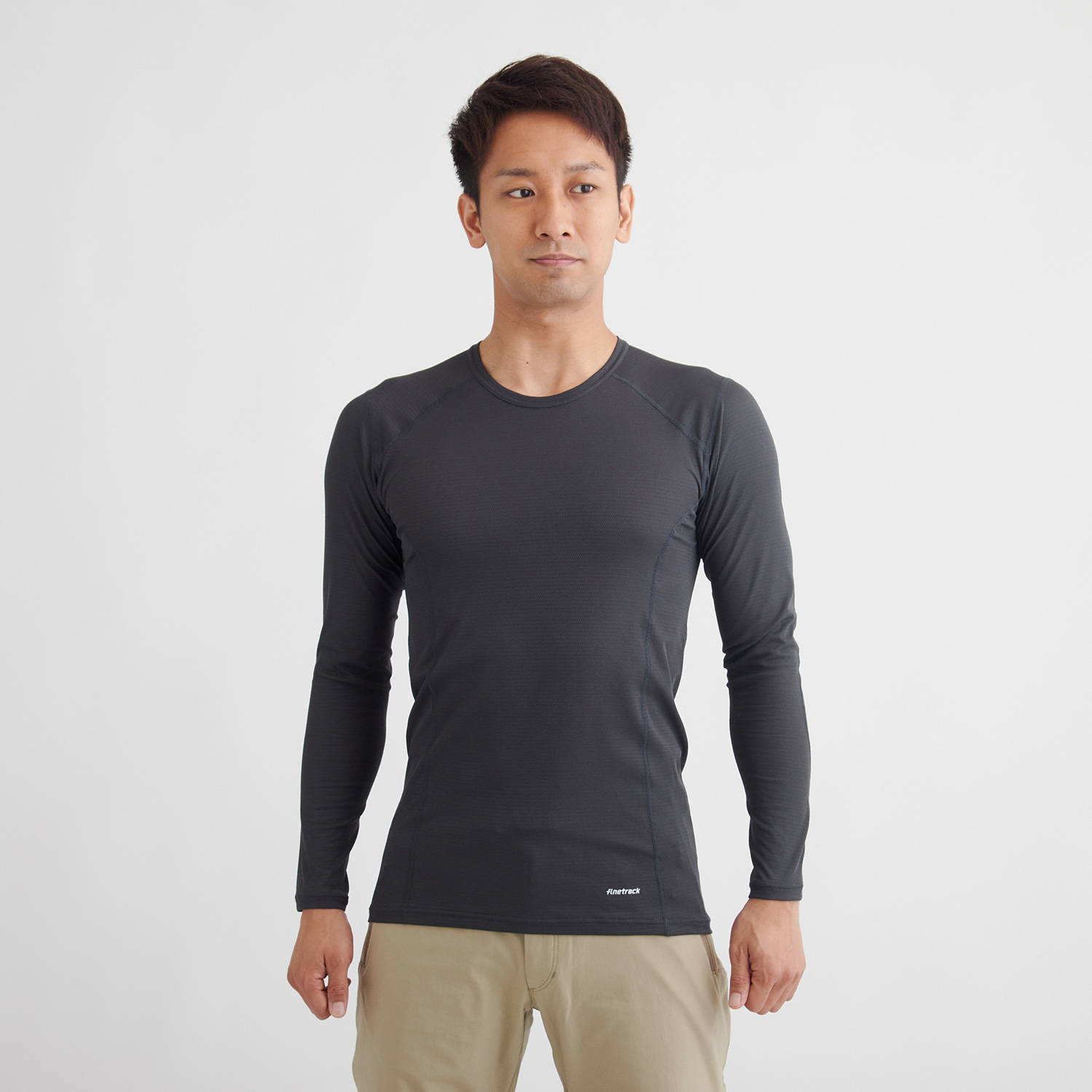 finetrack（ファイントラック）/ドライレイヤーウォームロングスリーブ/ブラック/MENS