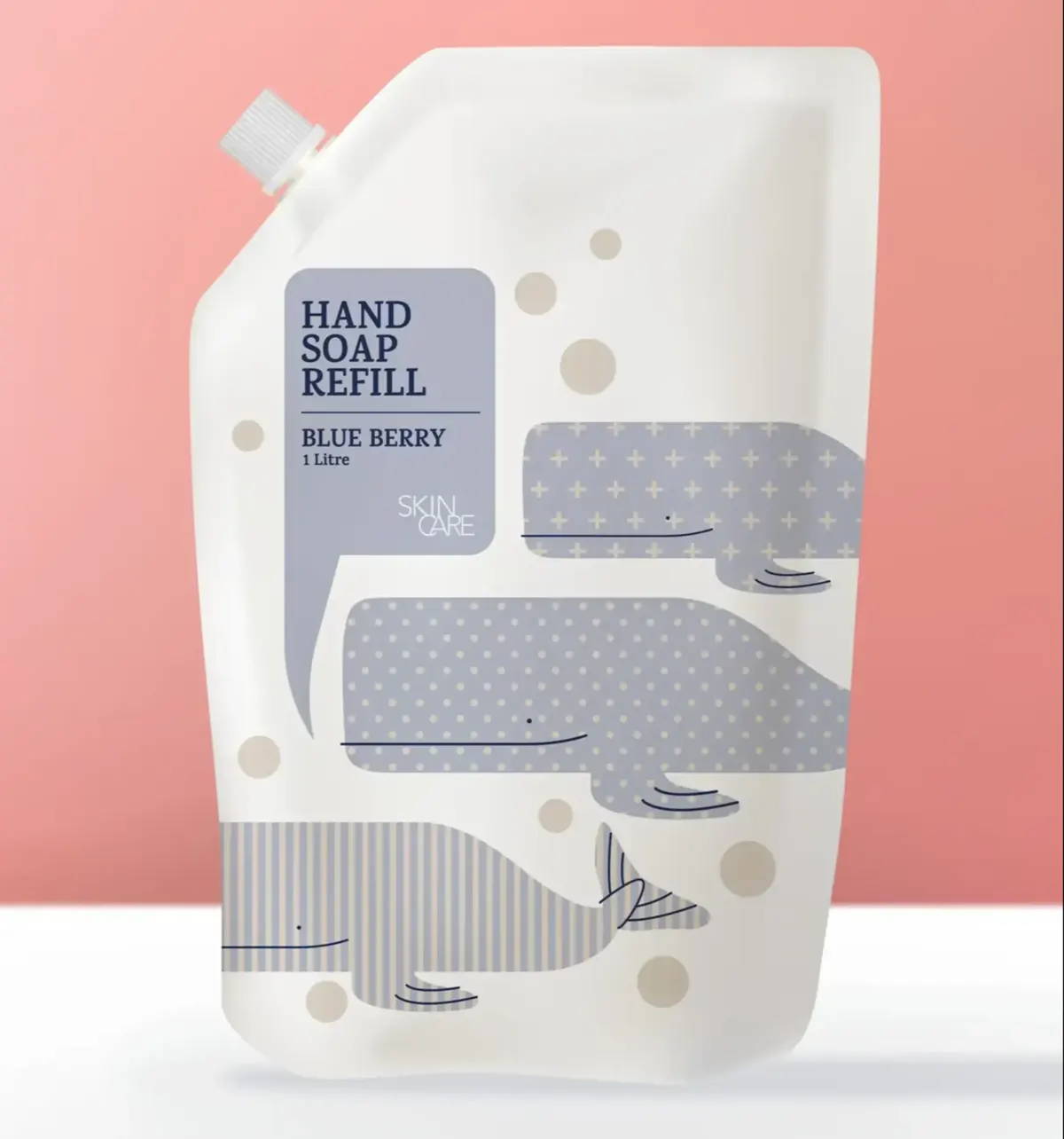 Refill pouch for hand soap