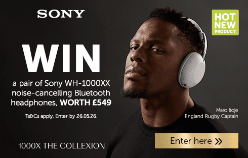 Win a pair of Sony WH-1000XX noise-cancelling Bluetooth headphones, worth £549