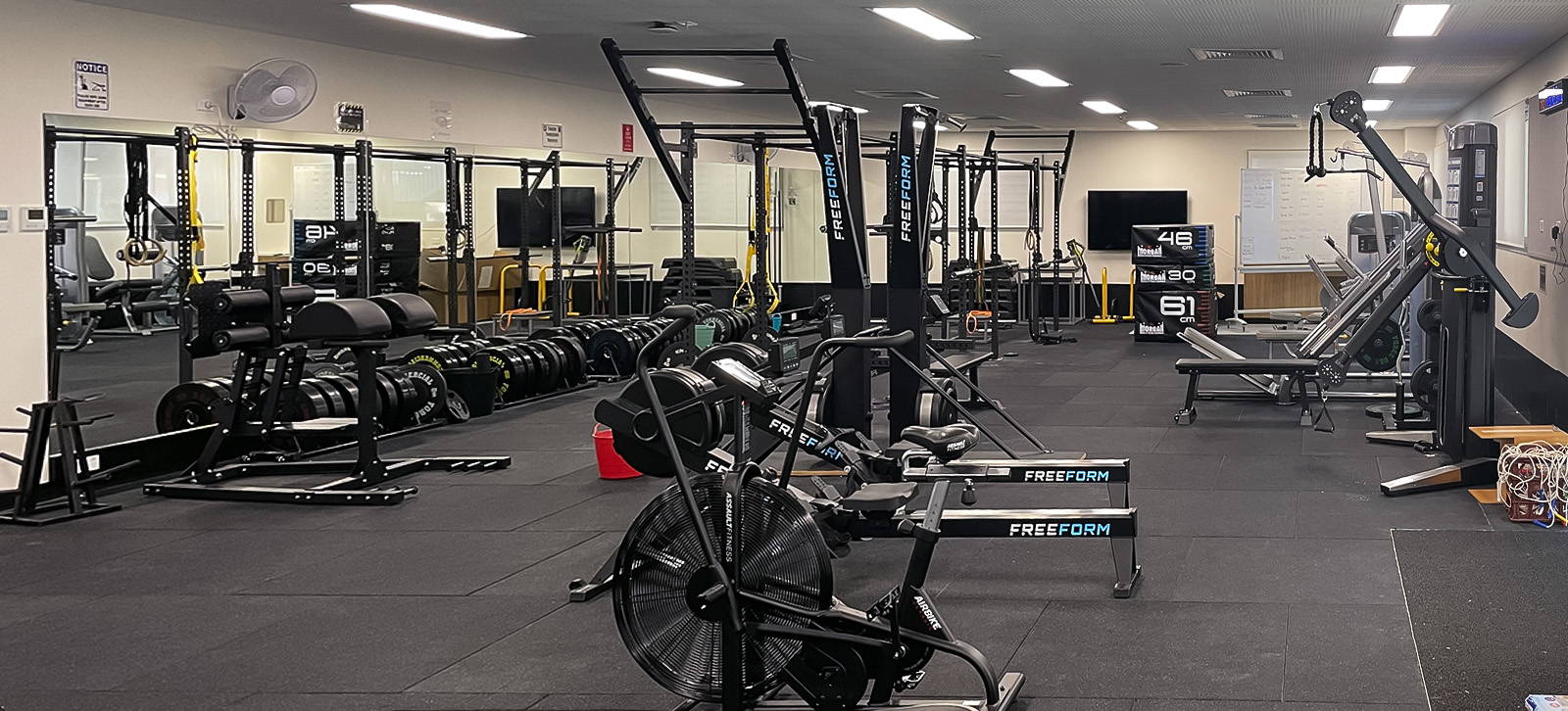 High School Training Facility Gym Fit Out