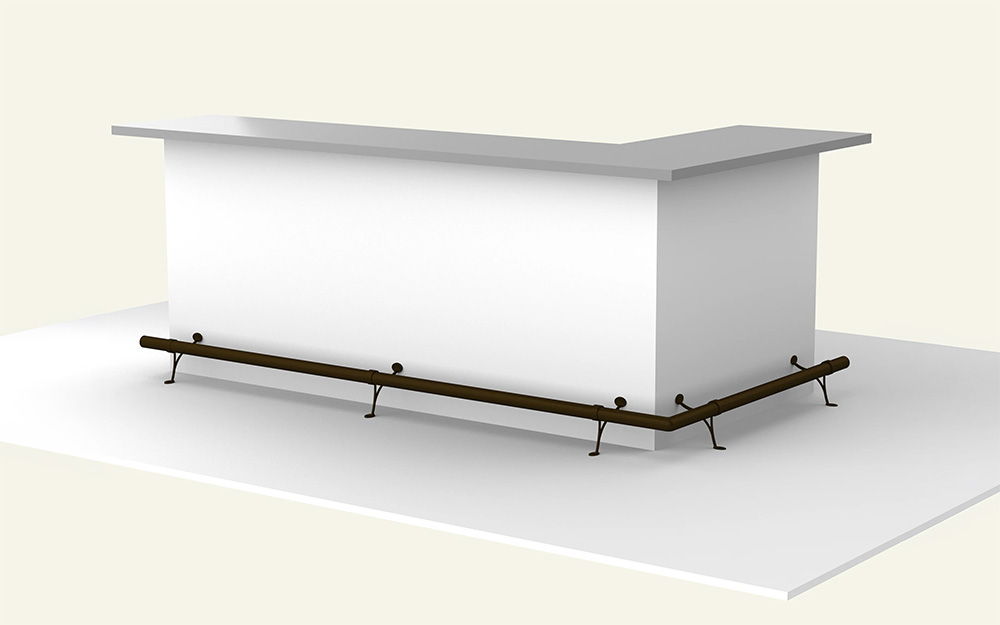 bar foot rail configurator
