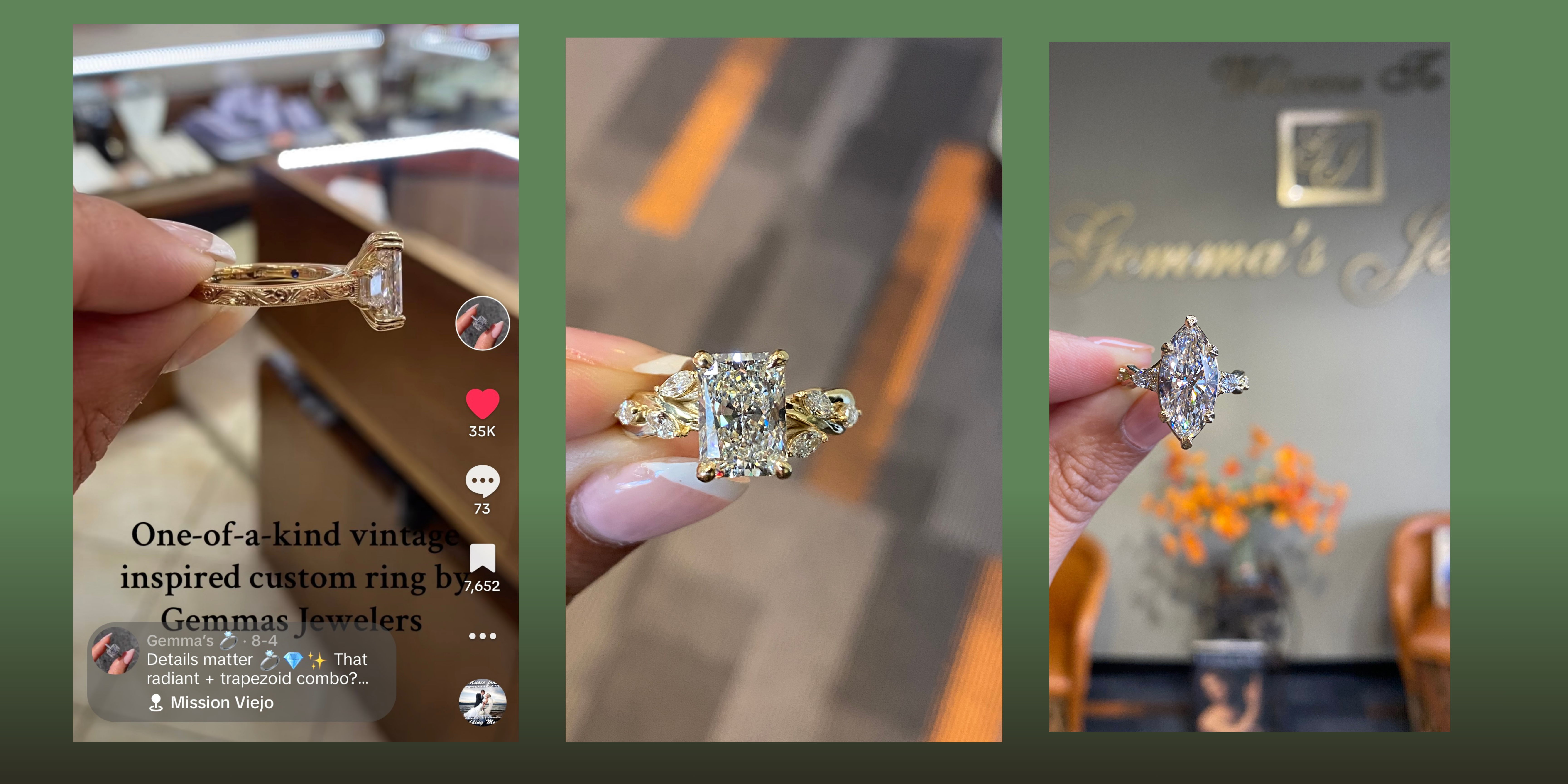 Custom Engagement Rings 