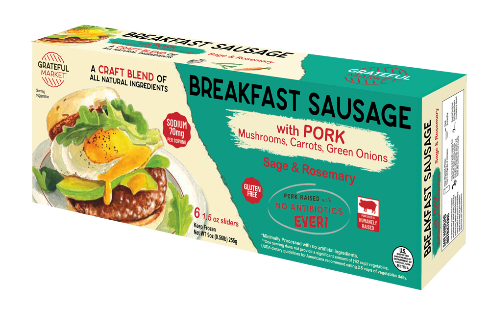 Grateful Pork Breakfast Sausage
