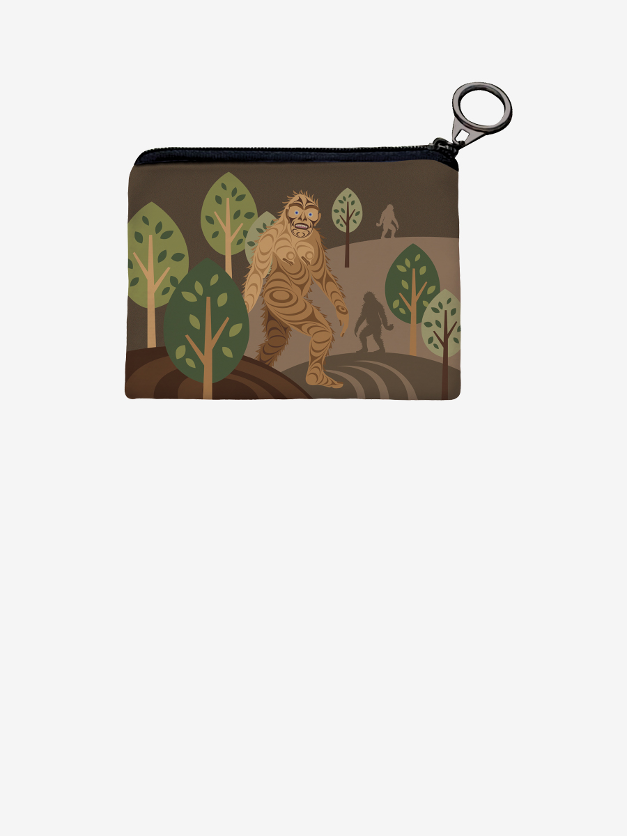 Sasquatch Coin Purse by Francis Horne Sr., Coast Salish