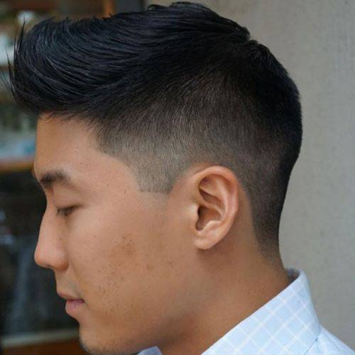 Man With Taper Fade