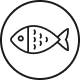 Icone poisson et protéines pour booster le métabolisme