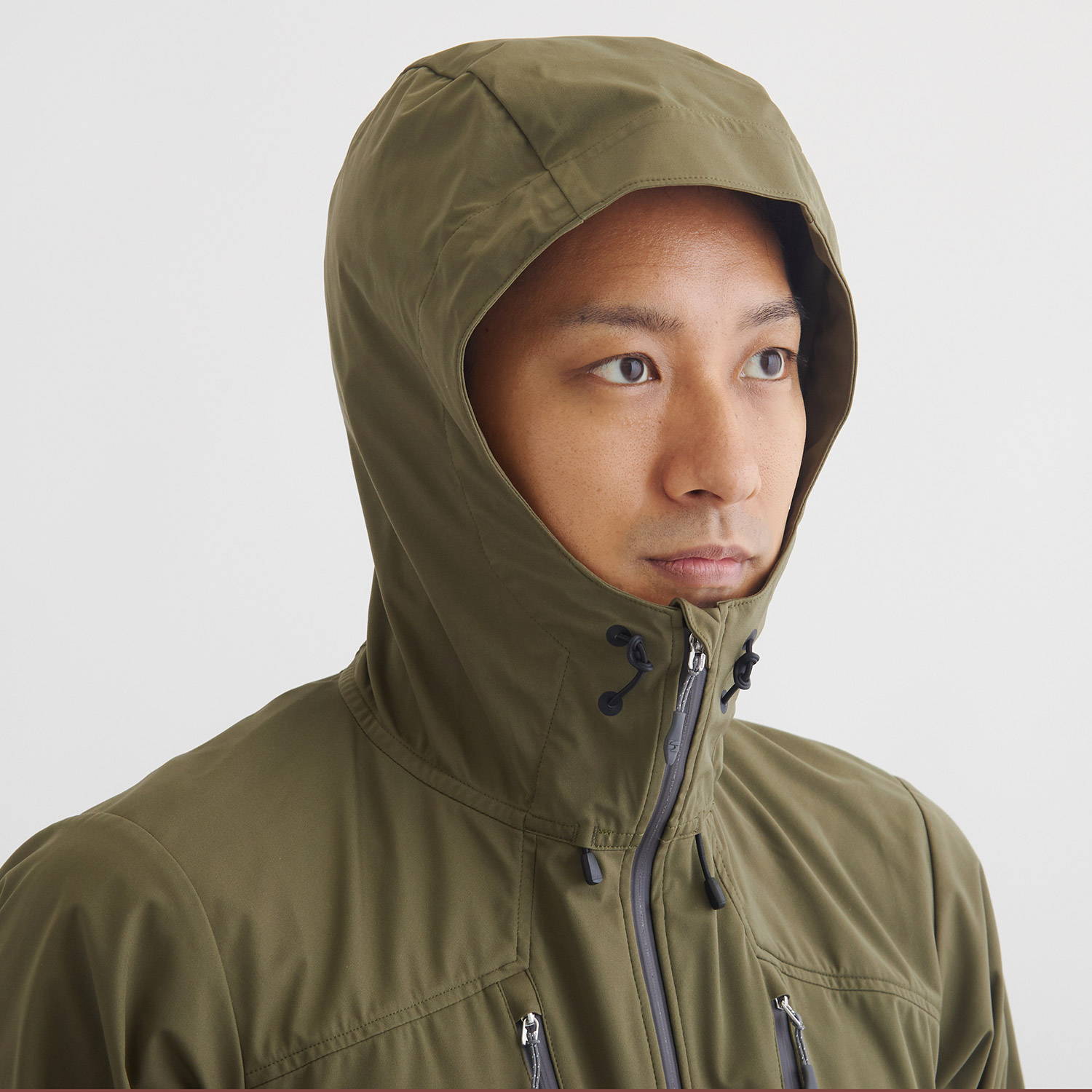 finetrack（ファイントラック）/フロウラップフーディ/カーキ/MENS