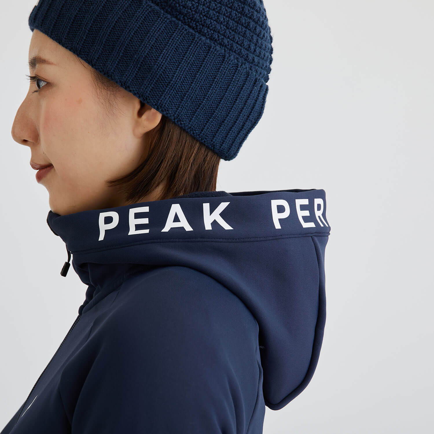 PeakPerformance（ピークパフォーマンス）/ライダージップフード/ネイビー/WOMENS