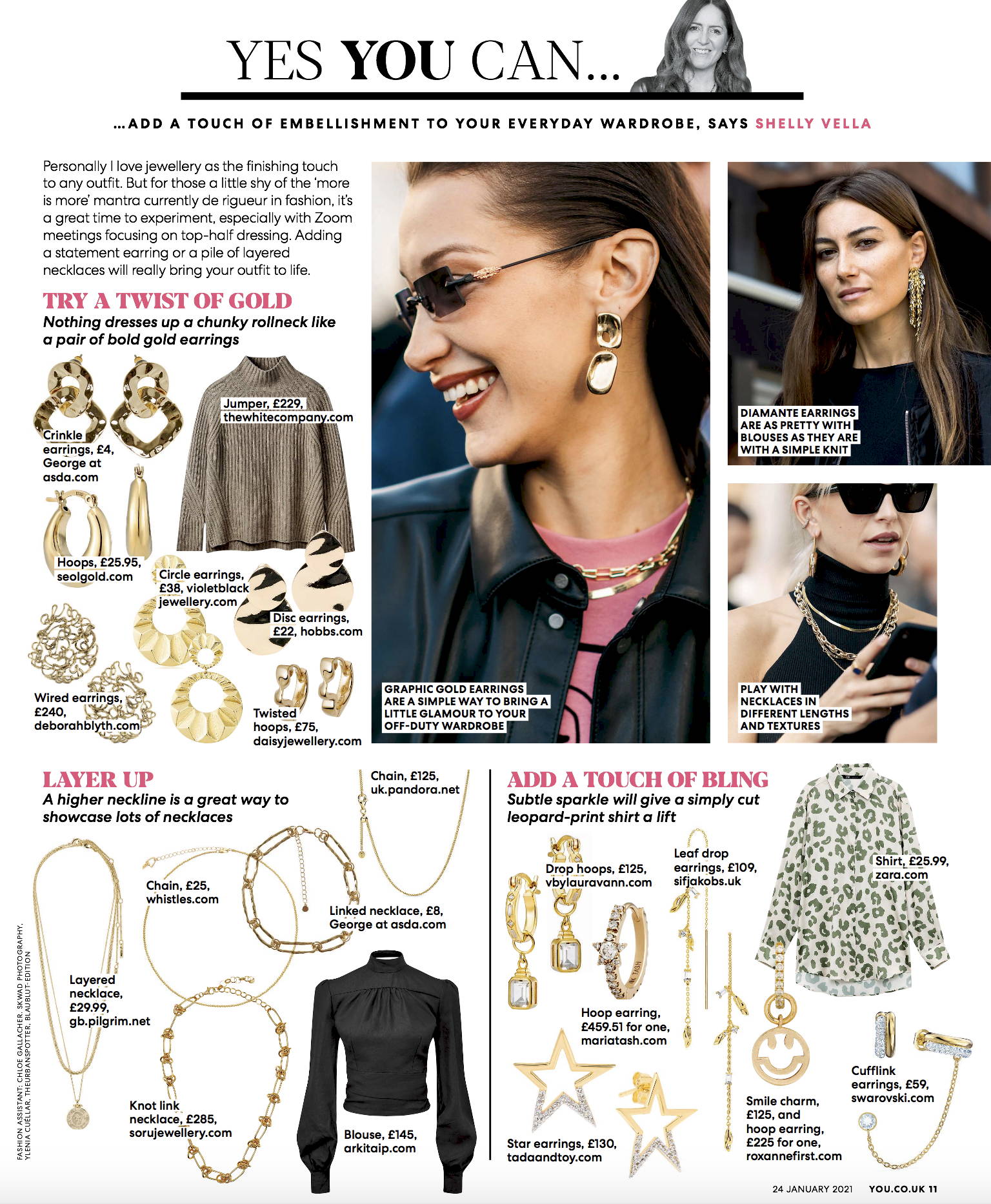 IONIAN NECKLACE SORU IN YOU MAGAZINE