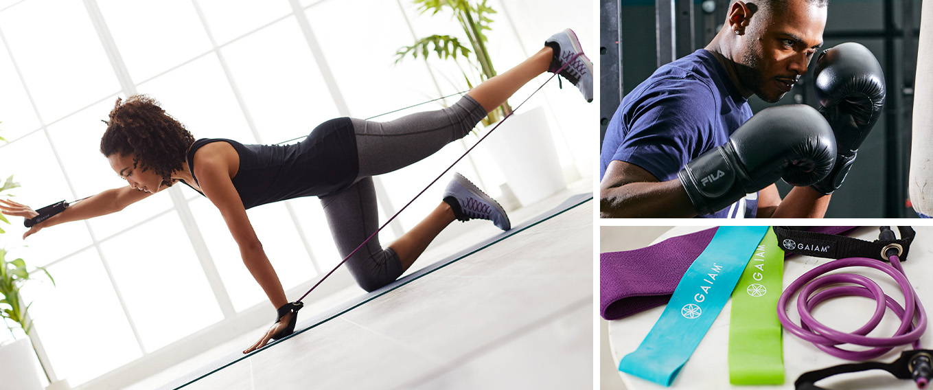 Gaiam Pilates Bar Kit Improves Flexibility Comes With Free Digital Workouts  -  Portugal