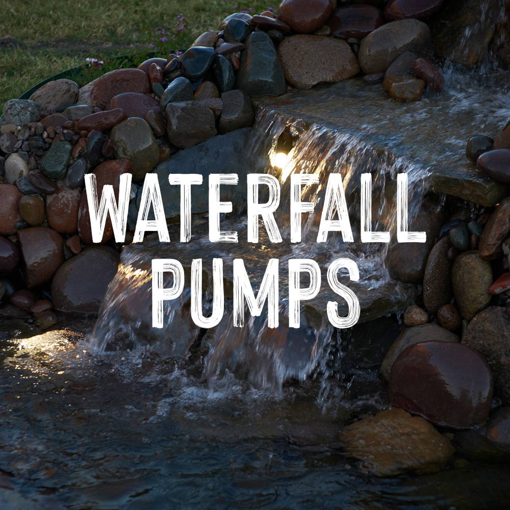 Learn how to pick the right waterfall pump
