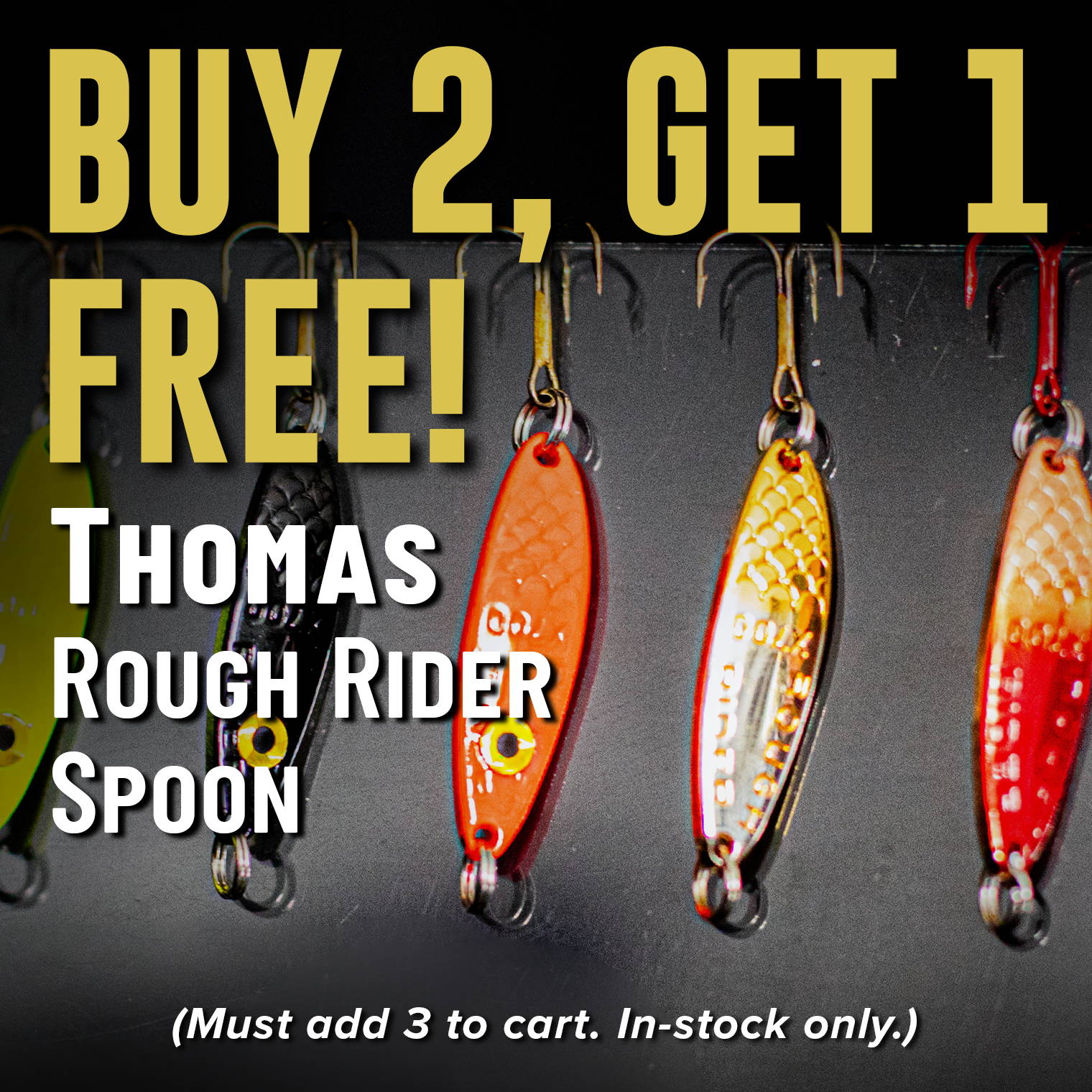 Buy 2, Get 1 Free! Thomas Rough Rider Spoon