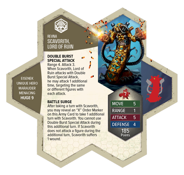 Scavorith, Lord of Ruin army card
