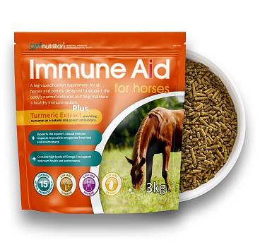 Immune Aid for Horses with Turmeric Extract
