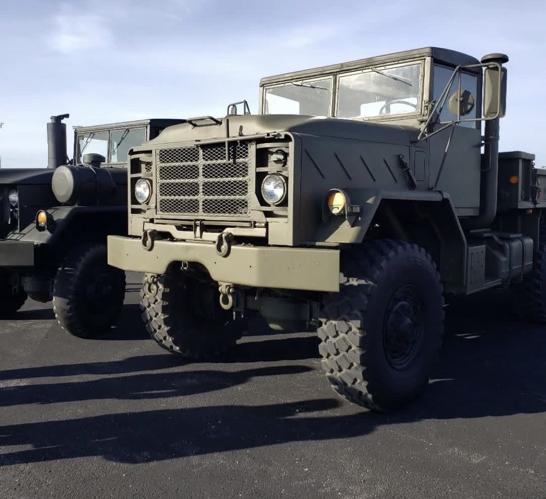Outlaw Train Horn installed on 1991 BMY M923A2 5-Ton Military 6x6 Cargo Truck