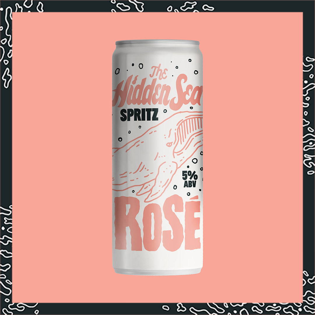 An image of The Hidden Sea Rosé in can