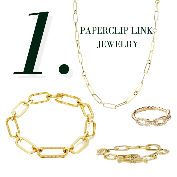 paperclip jewelry trends