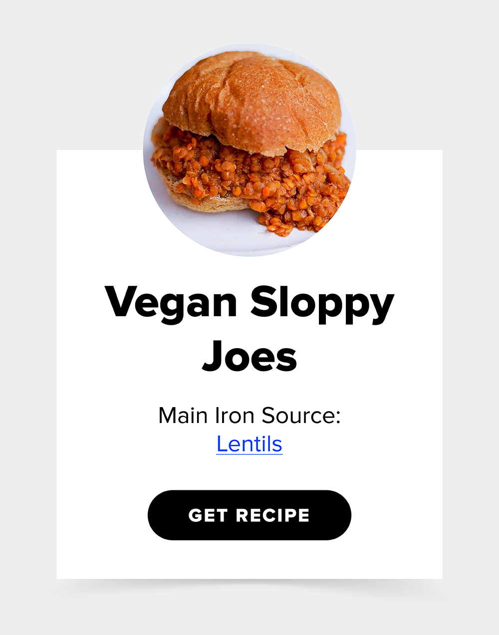 Iron-Rich Vegan Sloppy Joe Recipe