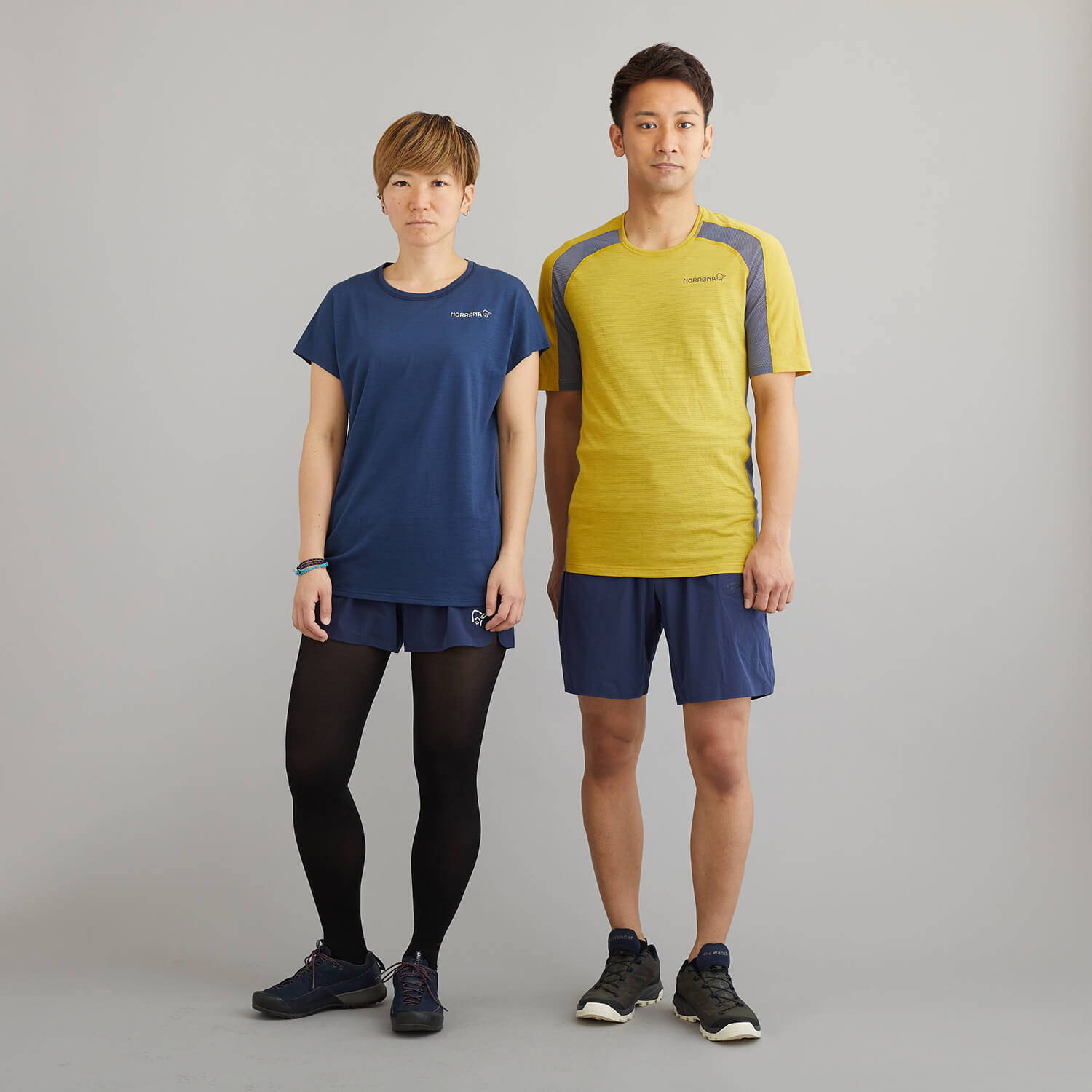 NORRONA（ノローナ）/ビティホーン ウールTシャツ/ネイビー/WOMENS