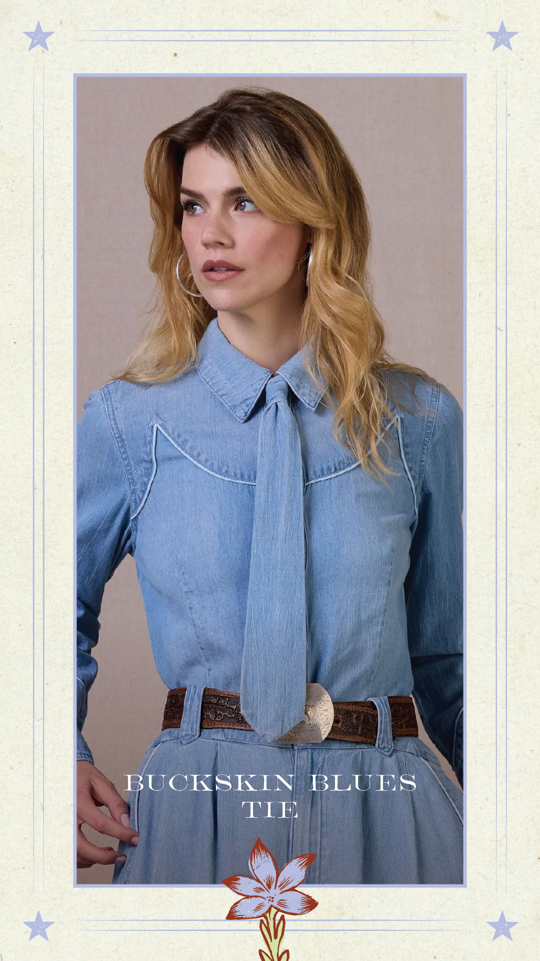 Mother's Day Gift Guide, Buckskin Blues Tie.