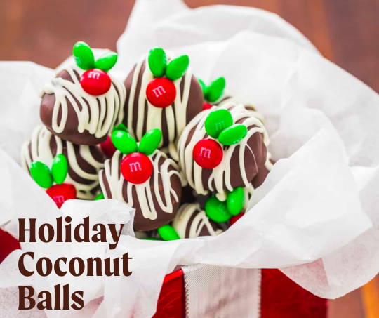 Holiday Coconut Balls