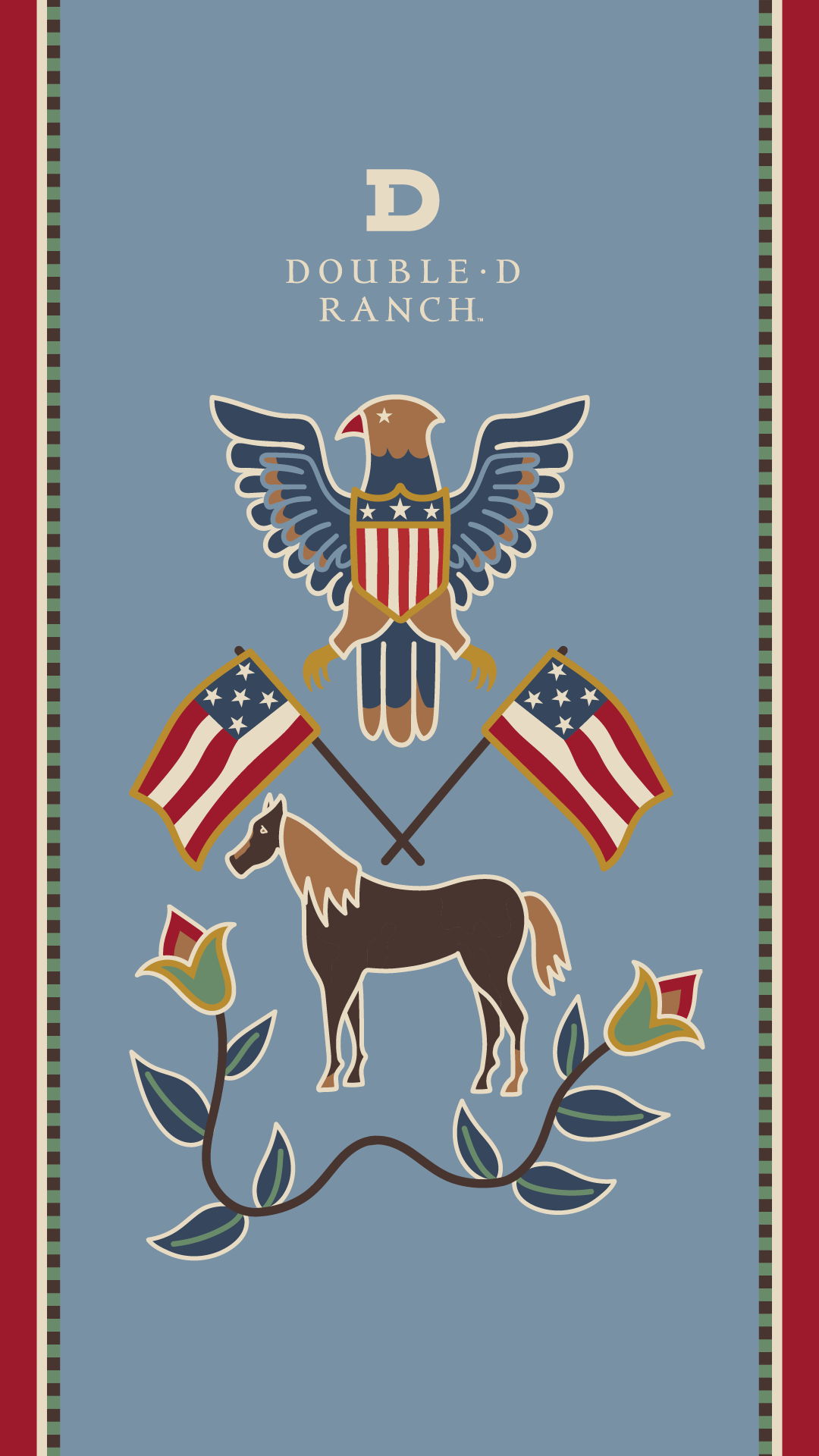 Home of the Brave Vest Phone Background