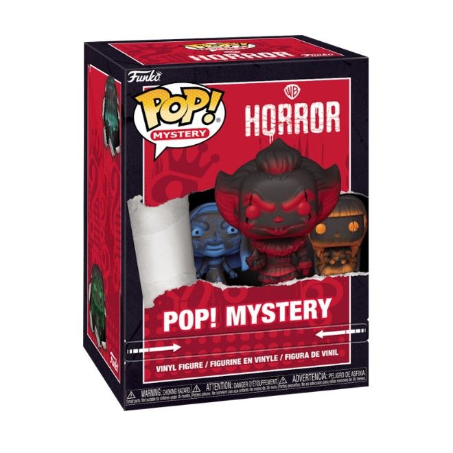 The Warner Bros Horror Funko POPS! range.