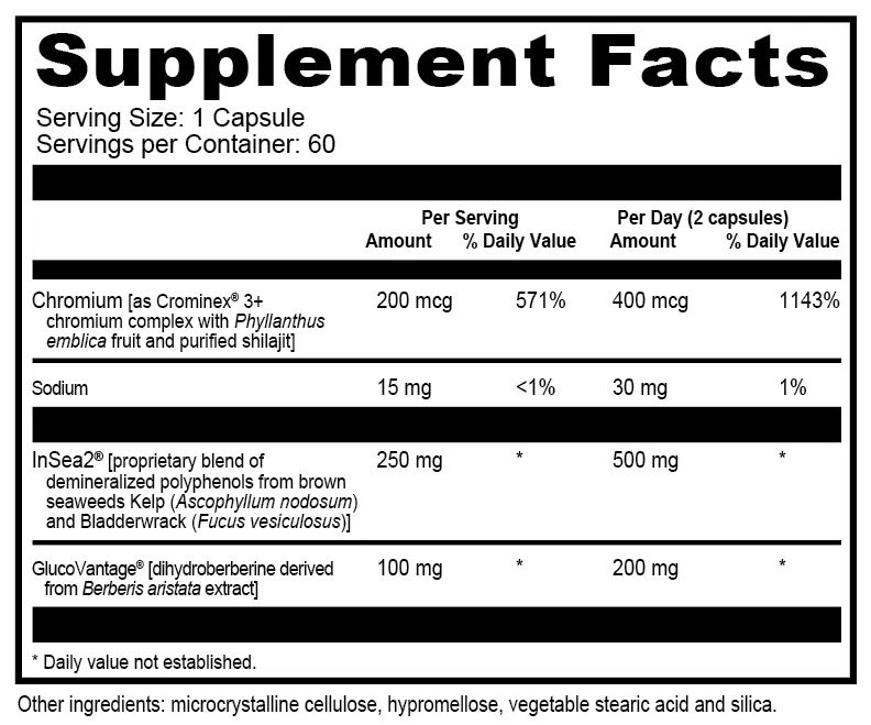 TrueBerberine label