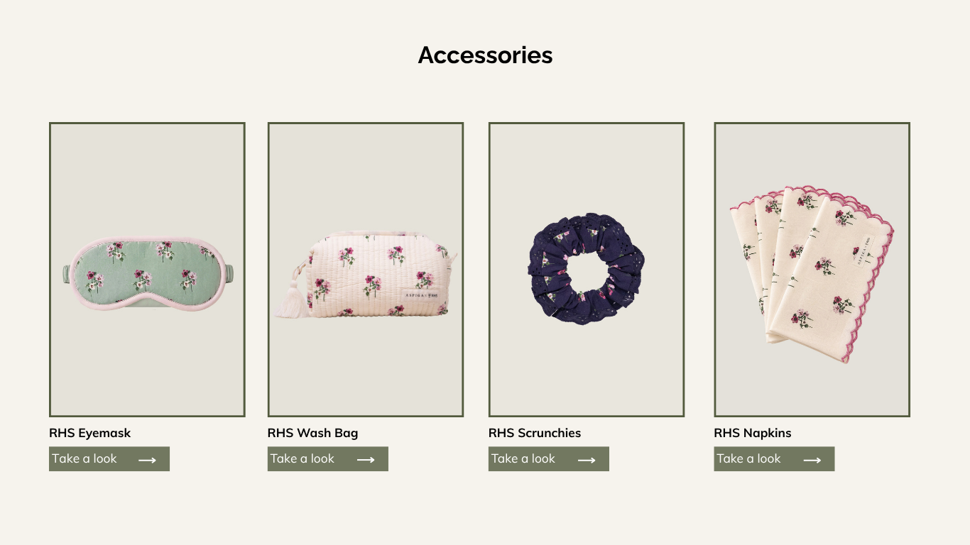 RHS x Aspiga accessories 2026