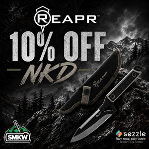 REAPR knives 10% off in stock REAPR knives