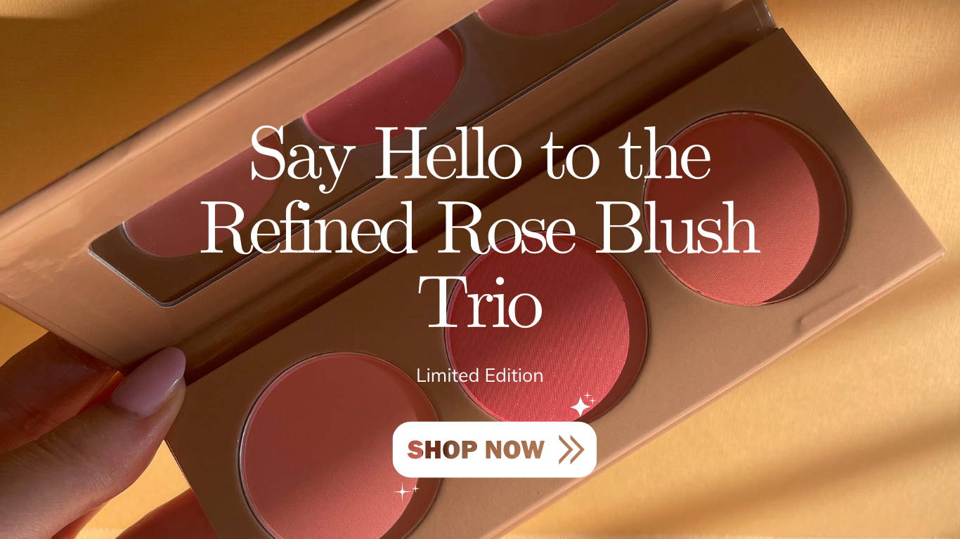 Say hello to the Refined Rose Blush Palette - Limited Edition. Shop now.