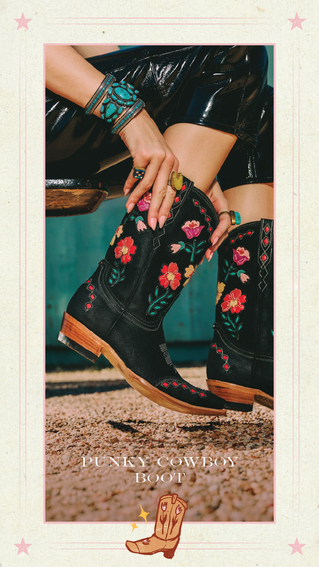 Mother's Day Gift Guide, Punky Cowboy Boot