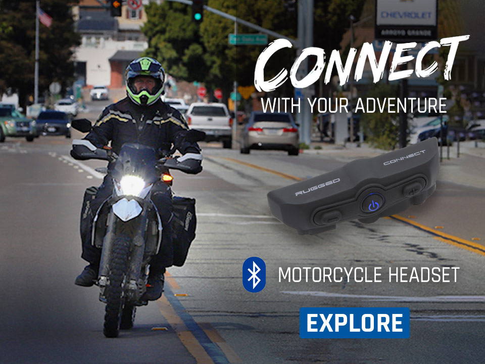 Bluetooth Motorcycle Headset, Lightweight, High Fidelity Music, Hands Free Directions, Easy Installation