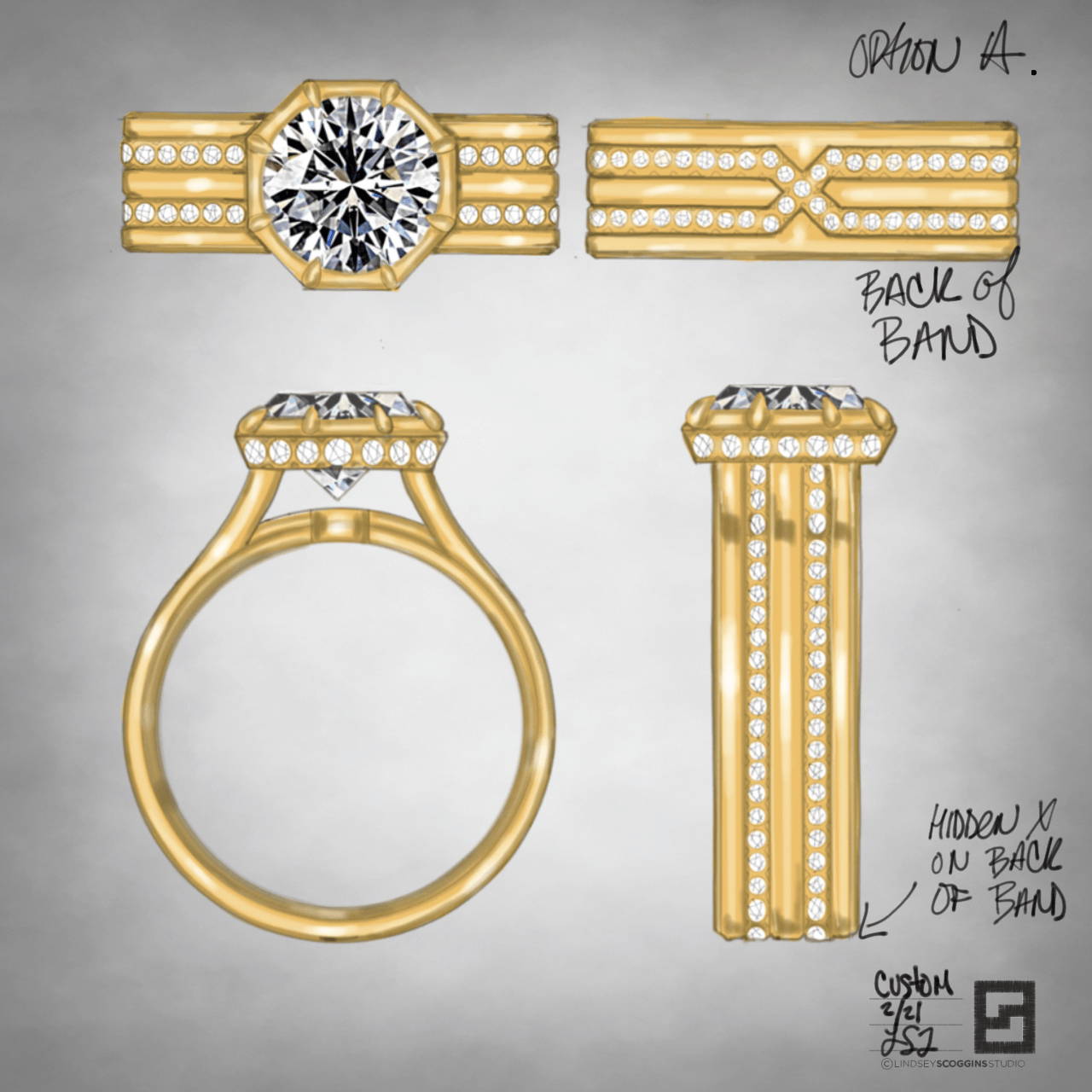 engagement ring design option