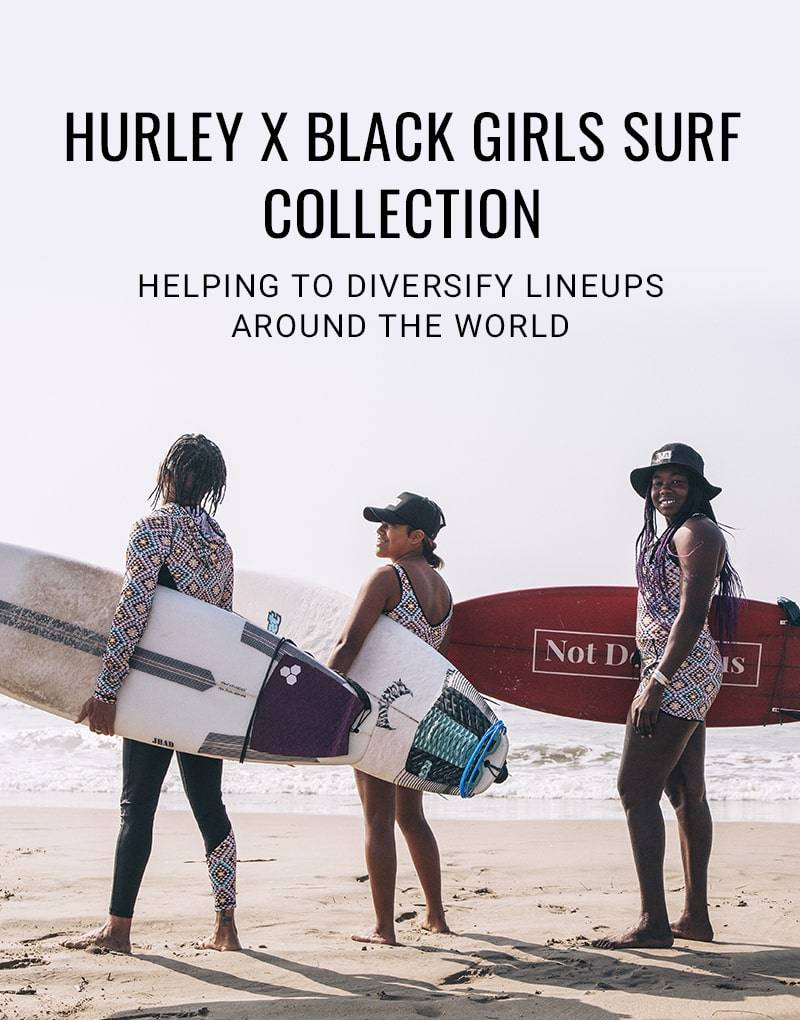 Hurley x Black Girls Surf Swim Collection